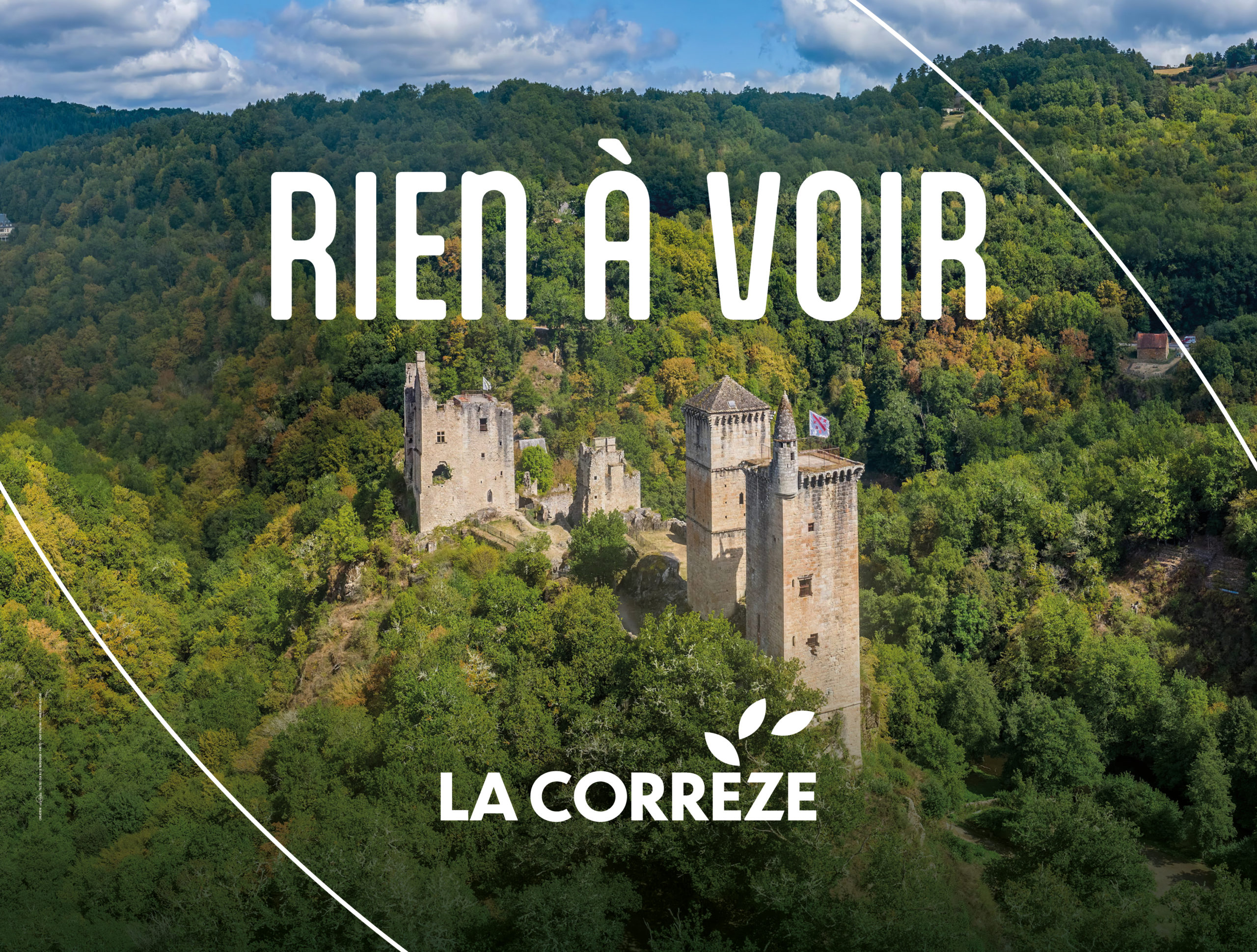 La Corrèze brouille les pistes avec une campagne assumée et décalée