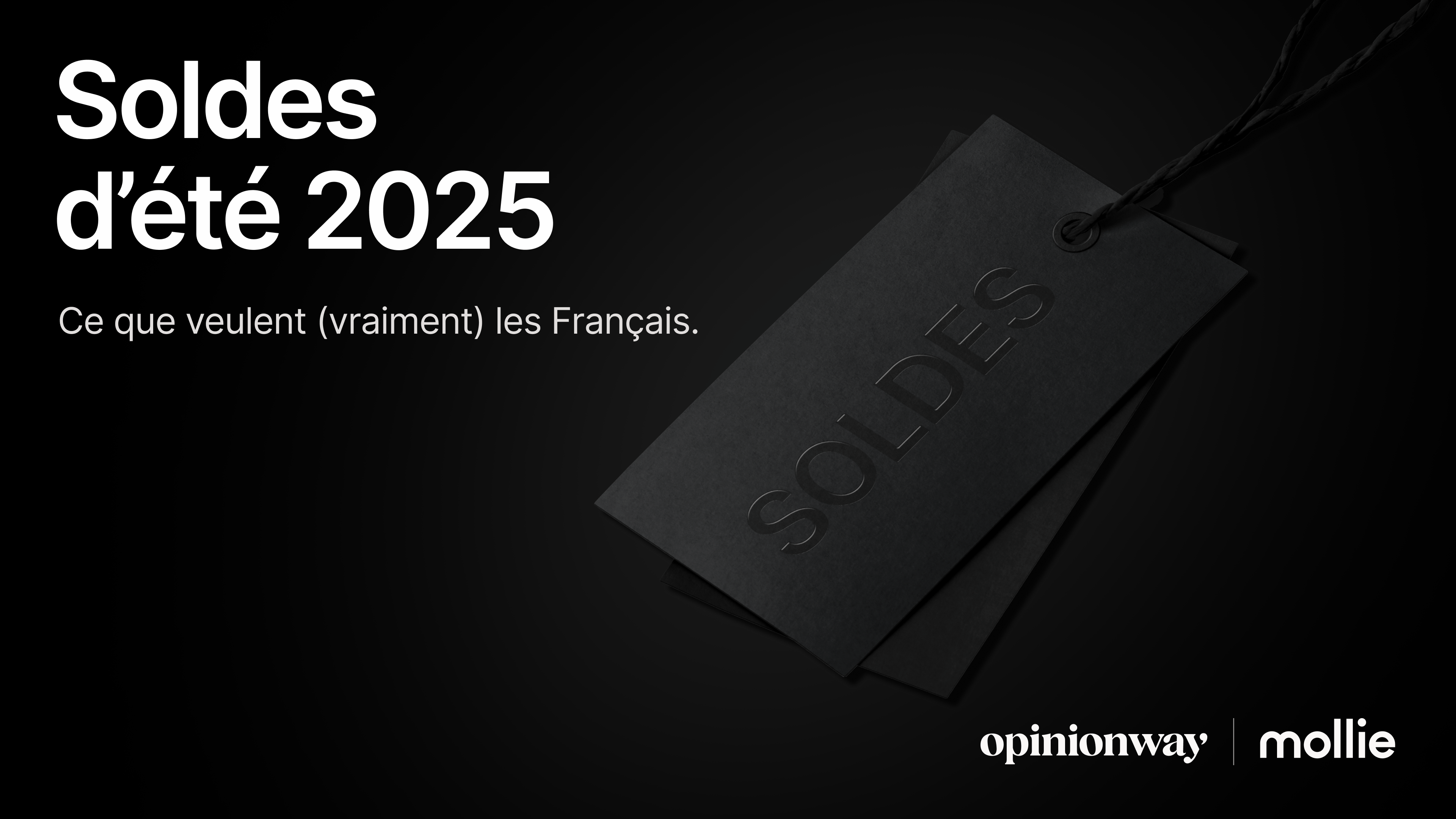 Soldes d’été 2025 – Une 2e démarque qui peine à convaincre (étude OpinionWay/Mollie)