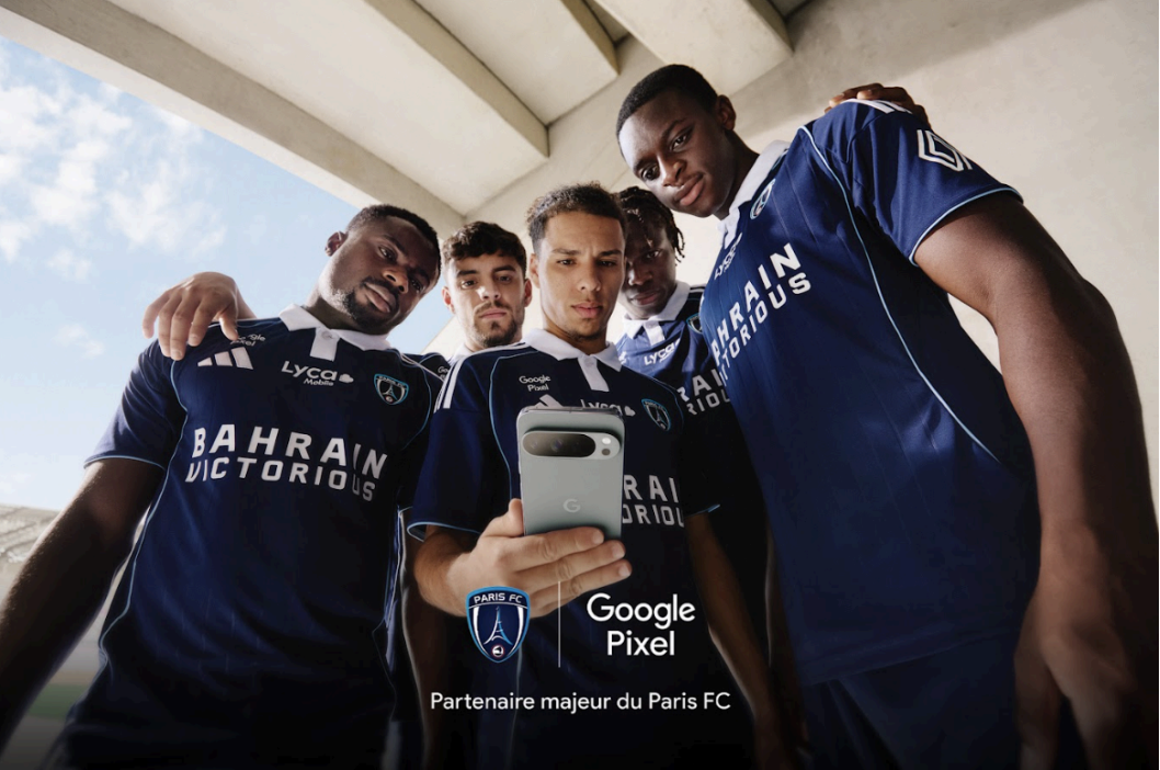 Google Pixel devient le partenaire majeur du Paris FC