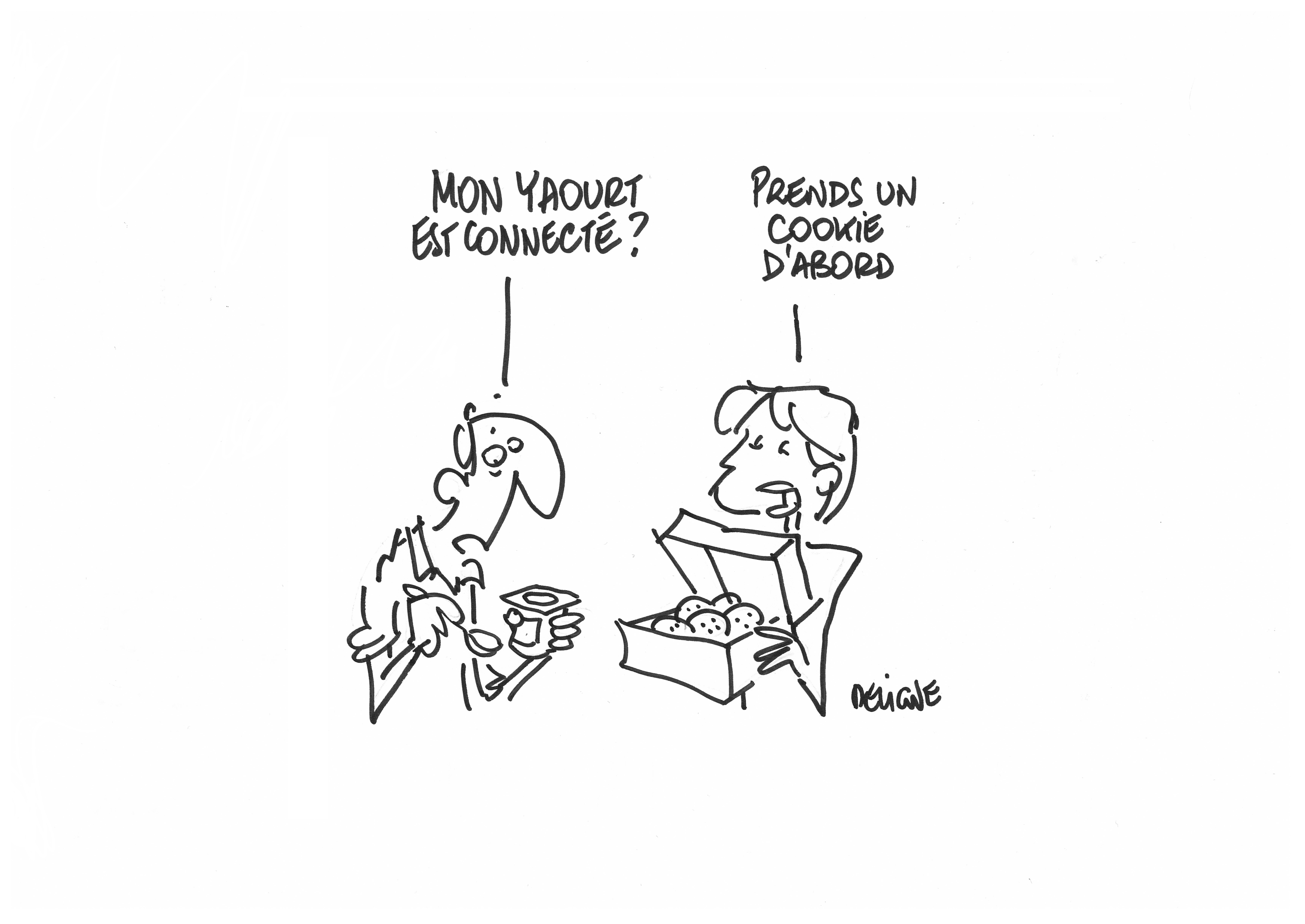 55 Brandtech Deligne - Yaourt connecté