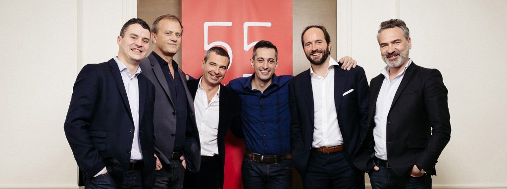 De gauche à droite : Arnaud Massonnie, Mats Carduner, Nicolas Beauchesne, Alan Boydell, David Jones, Jean Neltner
