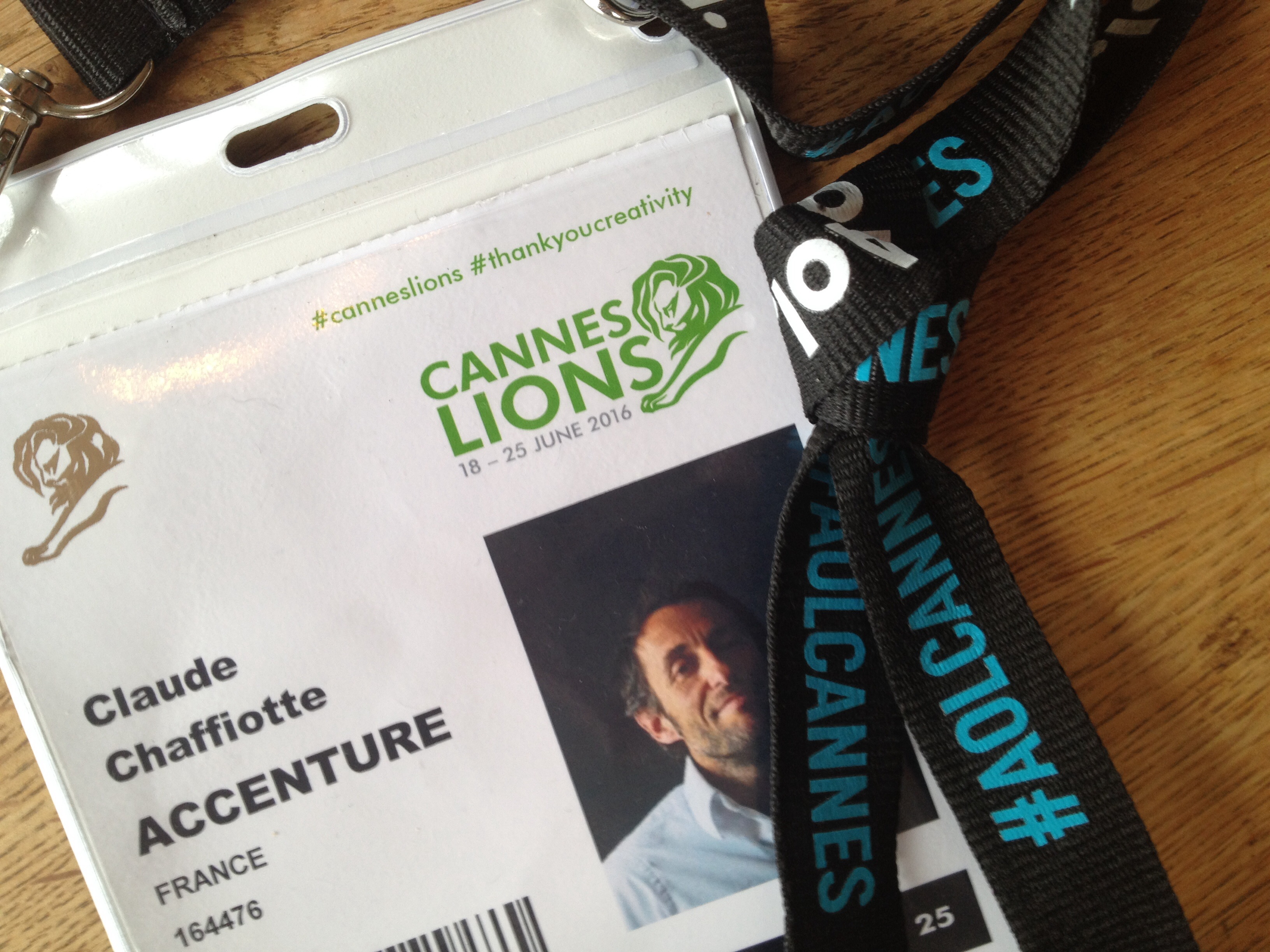 Claude Chafiotte Cannes 2016