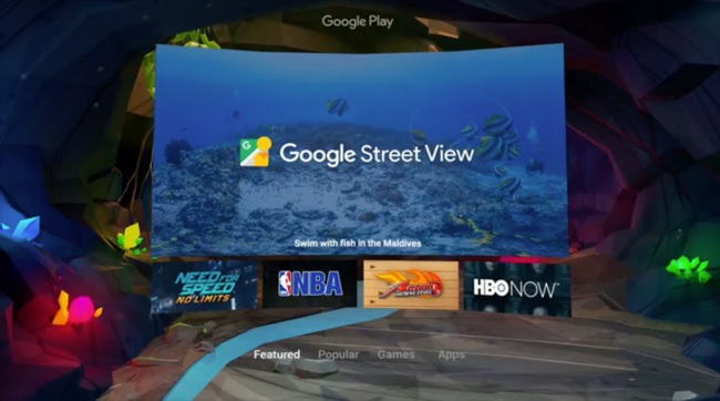 Google Daydream presentation à Google IO